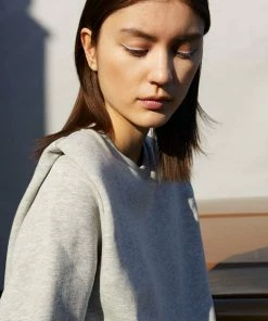 JUST FEMALE SPRING '22 DRAKE PADDED SWEATSHIRT