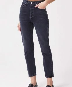 AGOLDE RILEY HI RISE CROP EDIT SPRING'22