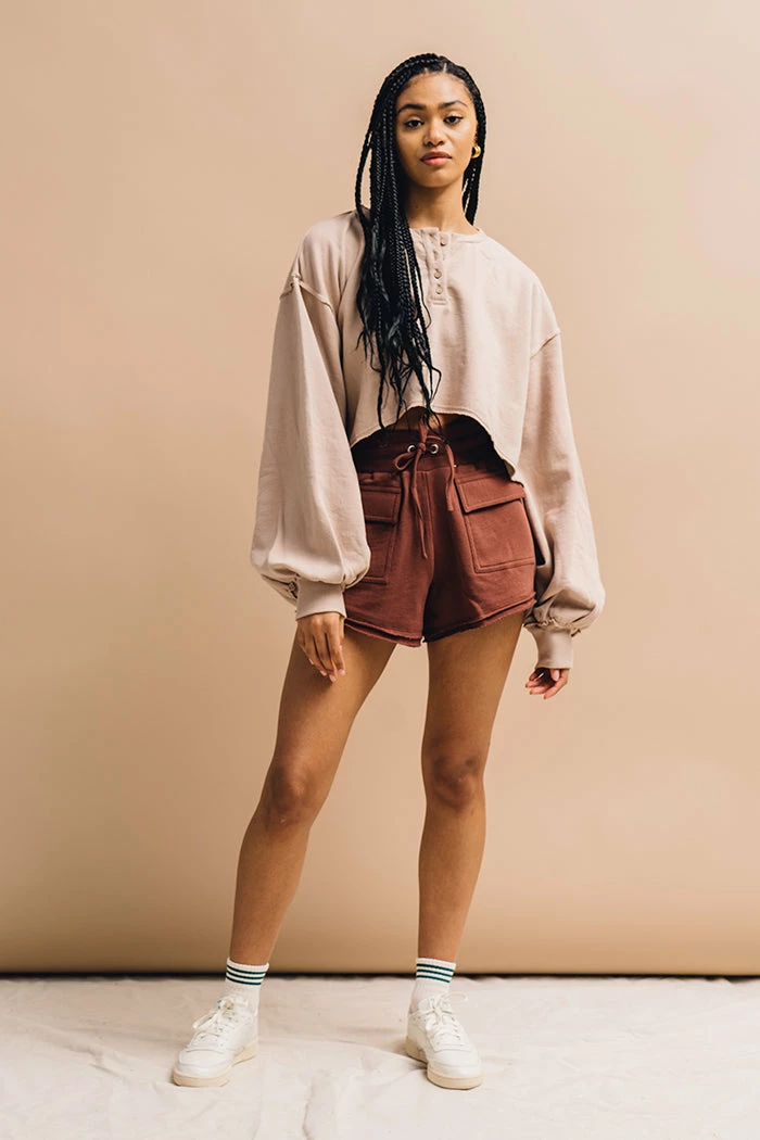 WINSTON WHITE EVYN SWEATSHORT 1 WINSTON WHITE EVYN SWEATSHORT