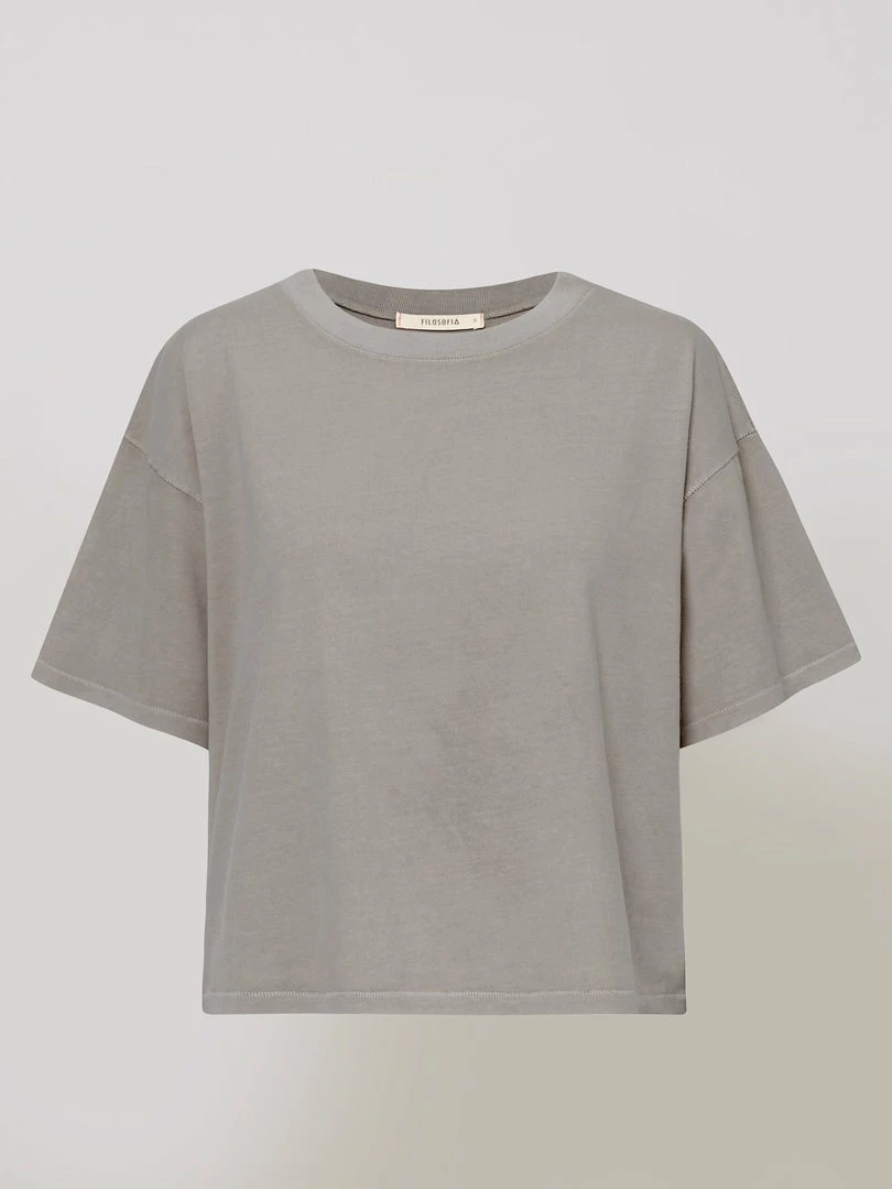 FILOSOFIA SUSTAINABILITY JADE CROPPED TEE 7 FILOSOFIA SUSTAINABILITY JADE CROPPED TEE