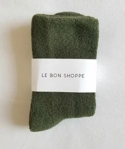 LE BON SHOPPE CLOUD SOCKS FOREST SPRING '22