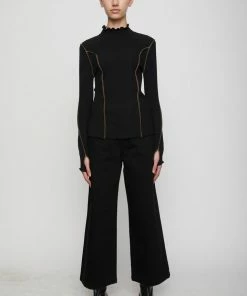 JUST FEMALE SPRING '22 FOX BLOUSE