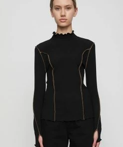 JUST FEMALE SPRING '22 FOX BLOUSE
