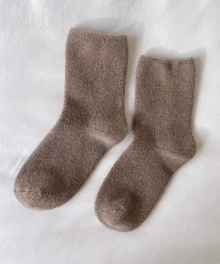 LE BON SHOPPE CLOUD SOCKS FRAPPE