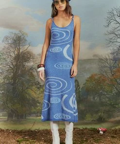 HOUSE OF SUNNY GALAXY HOCKNEY DRESS 12 HOUSE OF SUNNY GALAXY HOCKNEY DRESS