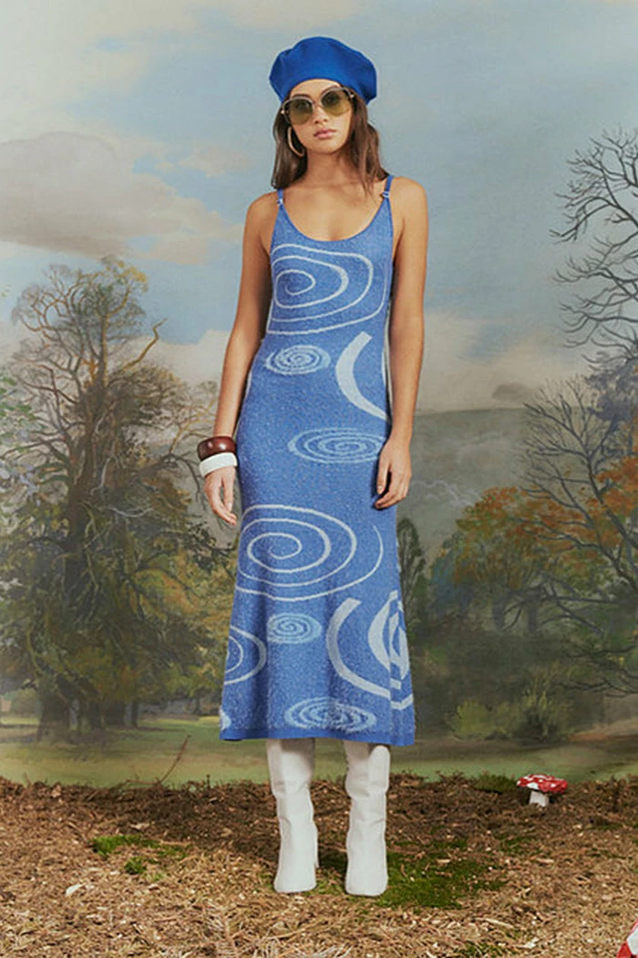 HOUSE OF SUNNY GALAXY HOCKNEY DRESS 5 HOUSE OF SUNNY GALAXY HOCKNEY DRESS