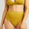 RICHER POORER NEW IN HIGH WAIST BRIEF GOLDEN VERDE