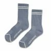 LE BON SHOPPE BOYFRIEND SOCKS BLUE GREY
