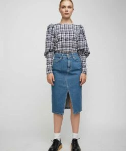 JUST FEMALE HAMILTON BLOUSE SPRING '22