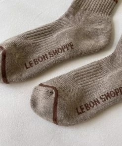 LE BON SHOPPE SPRING '22 GIRLFRIEND SOCKS HAZELWOOD