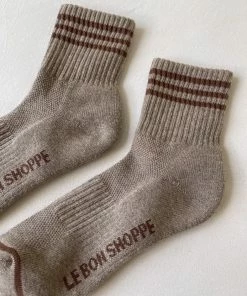 LE BON SHOPPE SPRING '22 GIRLFRIEND SOCKS HAZELWOOD