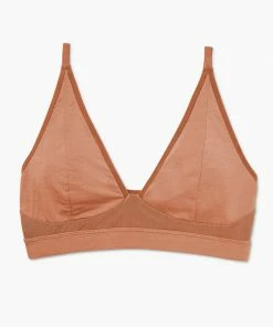 RICHER POORER HIGH CUT BRALETTE CLAY
