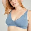 RICHER POORER HIGH CUT BRALETTE BLUE MIRAGE