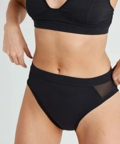 RICHER POORER SPRING '22 HIGH CUT BRIEF BLACK