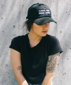 INTENTIONALLY BLANK HUMAN BEING HAT