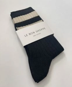 LE BON SHOPPE HER VARSITY SOCKS SOCKS + HOSIERY