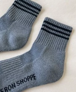 LE BON SHOPPE SPRING '22 GIRLFRIEND SOCKS INDIGO