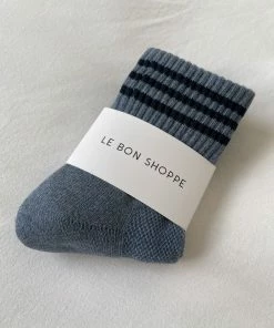 LE BON SHOPPE SPRING '22 GIRLFRIEND SOCKS INDIGO