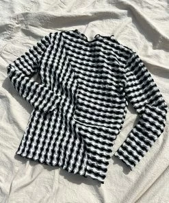 NIN STUDIO SPRING '22 INFINITE CIRCLE SWIRL TOP