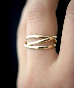 HANNAH NAOMI SPRING '22 INFINITY SPIRAL RING