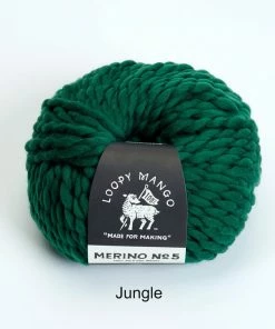 LOOPY MANGO POM POM KEYCHAIN DIY KIT MERINO NO. 5