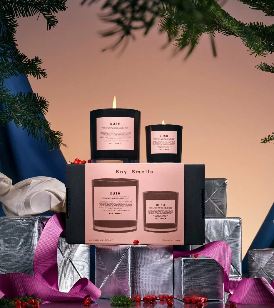 BOY SMELLS HOME & AWAY SET KUSH NEW IN 3 BOY SMELLS HOME & AWAY SET KUSH NEW IN