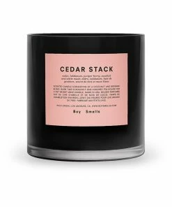 BOY SMELLS NEW IN CEDAR STACK MAGNUM CANDLE