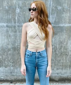 PIPE AND ROW MONICA TOP PIPE AND ROW STAPLES