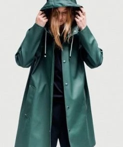 STUTTERHEIM MOSEBACKE RAIN JACKET GREEN SPRING '22