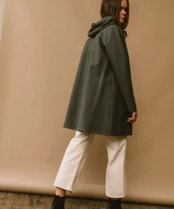 STUTTERHEIM MOSEBACKE RAIN JACKET GREEN SPRING '22