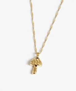 WOLF CIRCUS MUSHROOM PENDENT