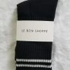LE BON SHOPPE BOYFRIEND SOCKS NOIR