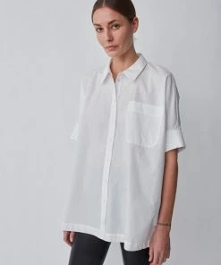 JUST FEMALE NORIA SHIRT WHITE NEW IN