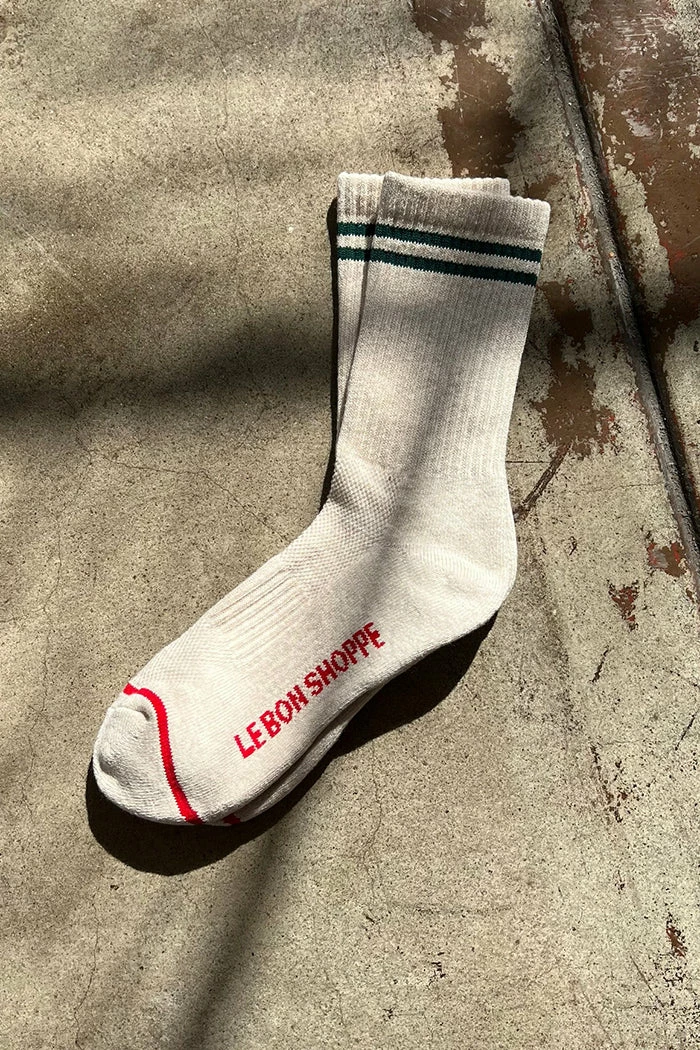 LE BON SHOPPE BOYFRIEND SOCKS OATMEAL 1 LE BON SHOPPE BOYFRIEND SOCKS OATMEAL