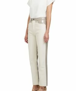 AGOLDE PANELED 90'S PINCH WAIST POWDER/QUAIL