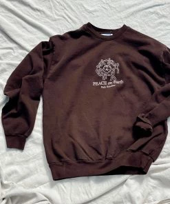 PALO SANTO STUDIOS SPRING '22 PALO SWEATSHIRT ESPRESSO 5 PALO SANTO STUDIOS SPRING '22 PALO SWEATSHIRT ESPRESSO