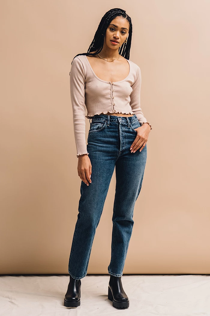 AGOLDE 90'S PINCH WAIST PORTRAIT 6 AGOLDE 90'S PINCH WAIST PORTRAIT