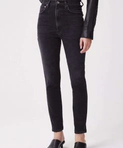 AGOLDE SALE PINCH WAIST HIGH RISE SKINNY HOTLINE