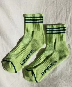 LE BON SHOPPE GIRLFRIEND SOCKS PISTACHIO