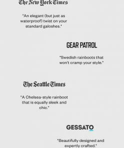 STUTTERHEIM SPRING '22 CHELSEA RAIN WALKER BOOTS