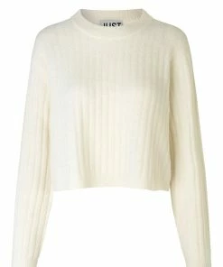 JUST FEMALE REBELO CROPPED JUMPER
