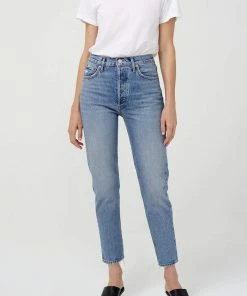 AGOLDE RILEY HI RISE CROP ENDLESS