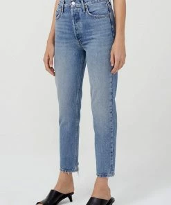 AGOLDE RILEY HI RISE CROP ENDLESS