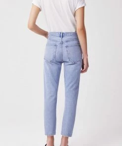 AGOLDE RILEY HI RISE CROP DIMENSION