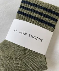 LE BON SHOPPE SPRING '22 GIRLFRIEND SOCKS SAGE