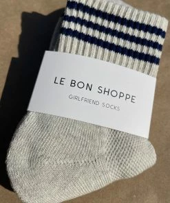 LE BON SHOPPE GIRLFRIEND SOCKS SAILOR