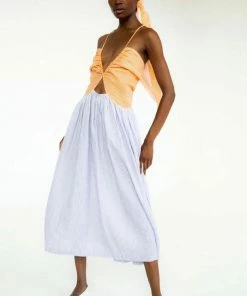 TACH SANDINE LINEN DRESS NEW IN