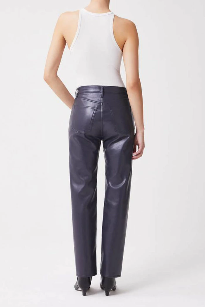 AGOLDE 90'S PINCH WAIST SHADOW LEATHER 6 AGOLDE 90'S PINCH WAIST SHADOW LEATHER