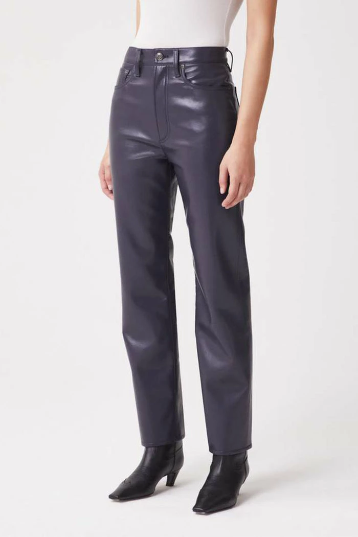 AGOLDE 90'S PINCH WAIST SHADOW LEATHER 5 AGOLDE 90'S PINCH WAIST SHADOW LEATHER