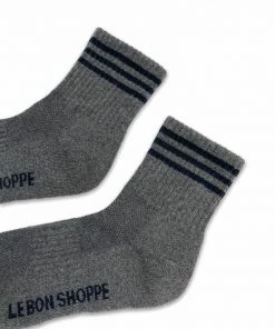 LE BON SHOPPE SPRING '22 GIRLFRIEND SOCKS SOOT